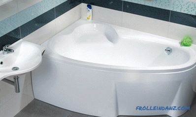 Як правільна выбраць акрылавую ванну
