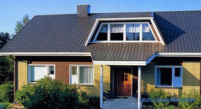Што лепш металадахоўка або мяккі дах для даху прыватнага дома