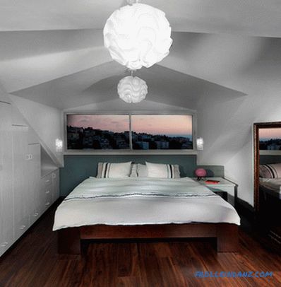 Дызайн інтэр'еру маленькай спальні - рэкамендацыі і 70 ідэй для натхнення